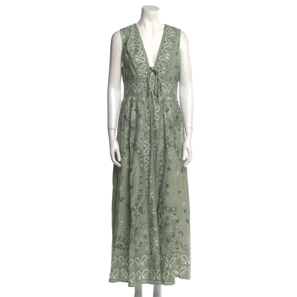 Christian Lacroix Paisley Print Long Dress